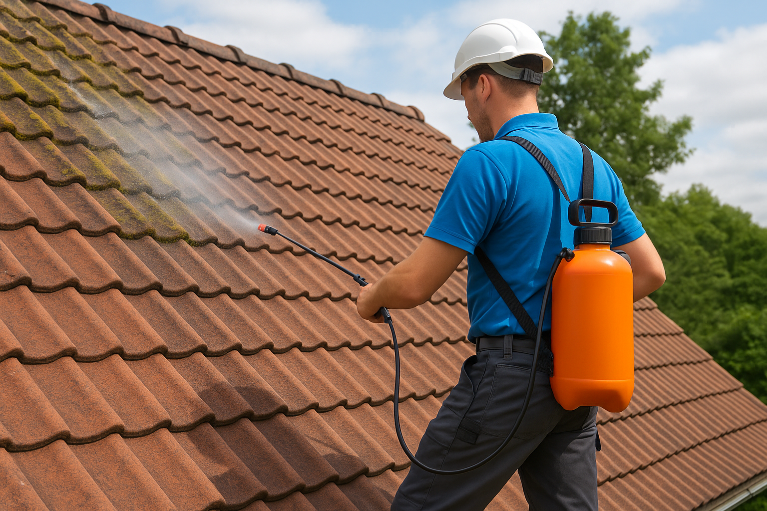 Visuel article de BLOG nettoyage de toiture