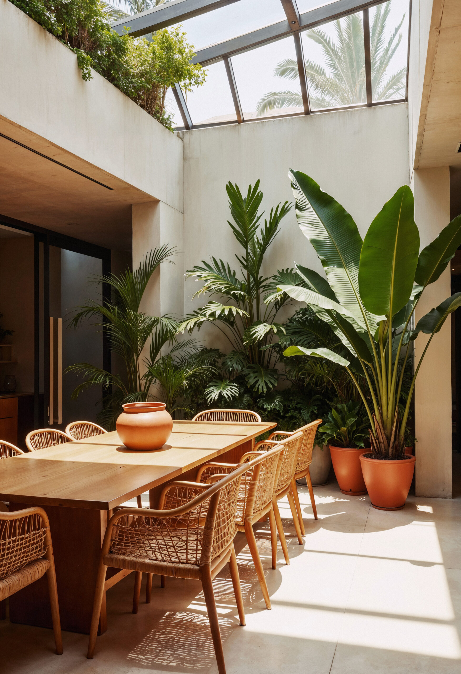 Terrasse de maison propre