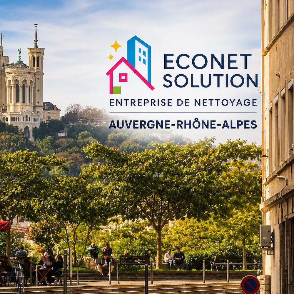 Entreprise de nettoyage professionnel en Auvergne-Rhône-Alpes – Econet Solution