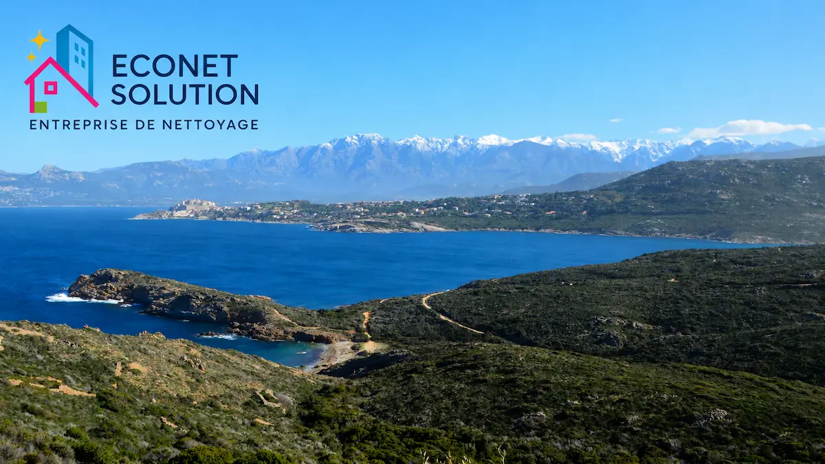 Entreprise de nettoyage en Corse par ECONET SOLUTION intervenant auprès des professionnels, collectivités et particuliers.