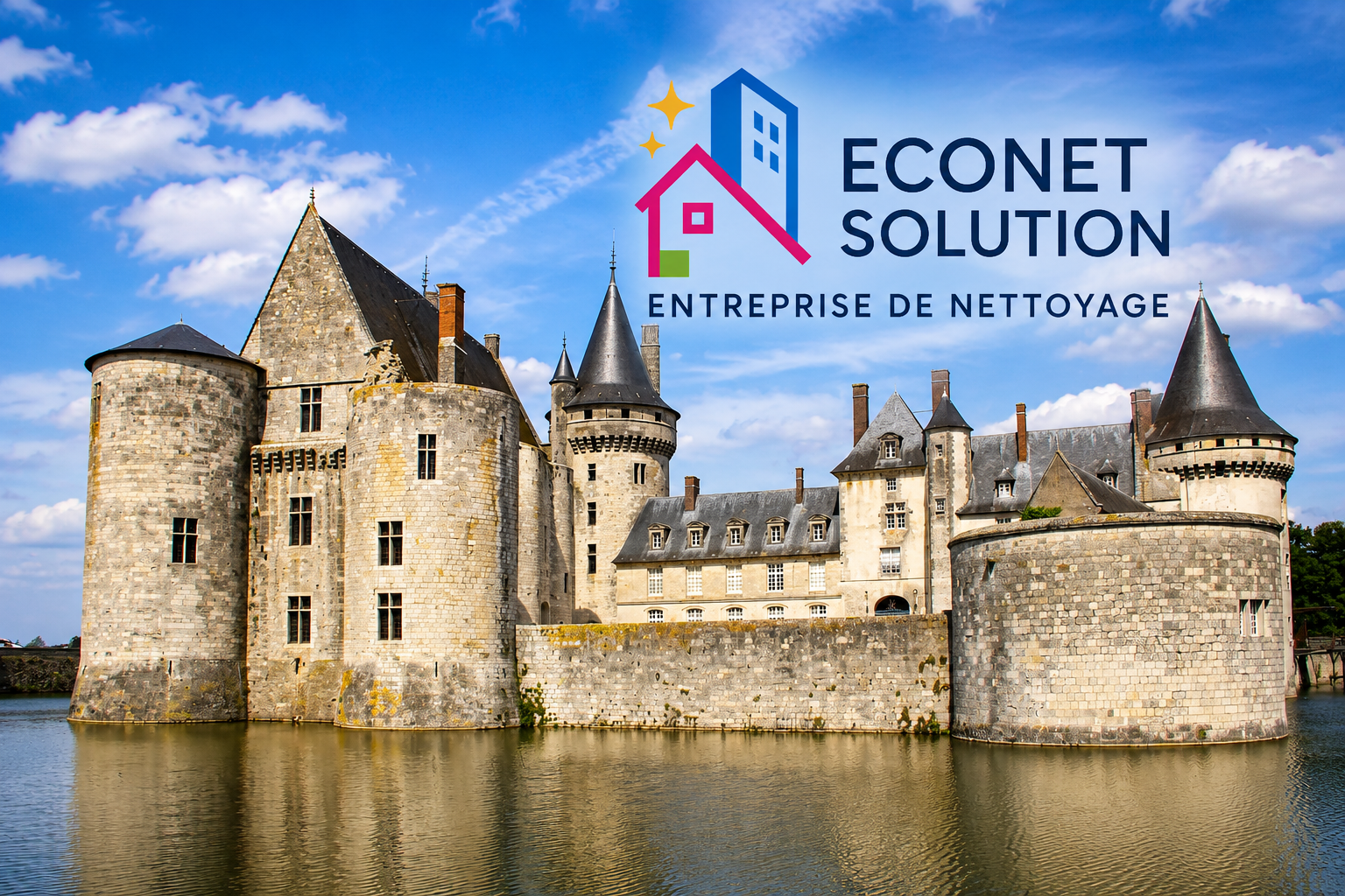 Entreprise de nettoyage en Centre-Val de Loire - Château emblématique de la vallée de la Loire